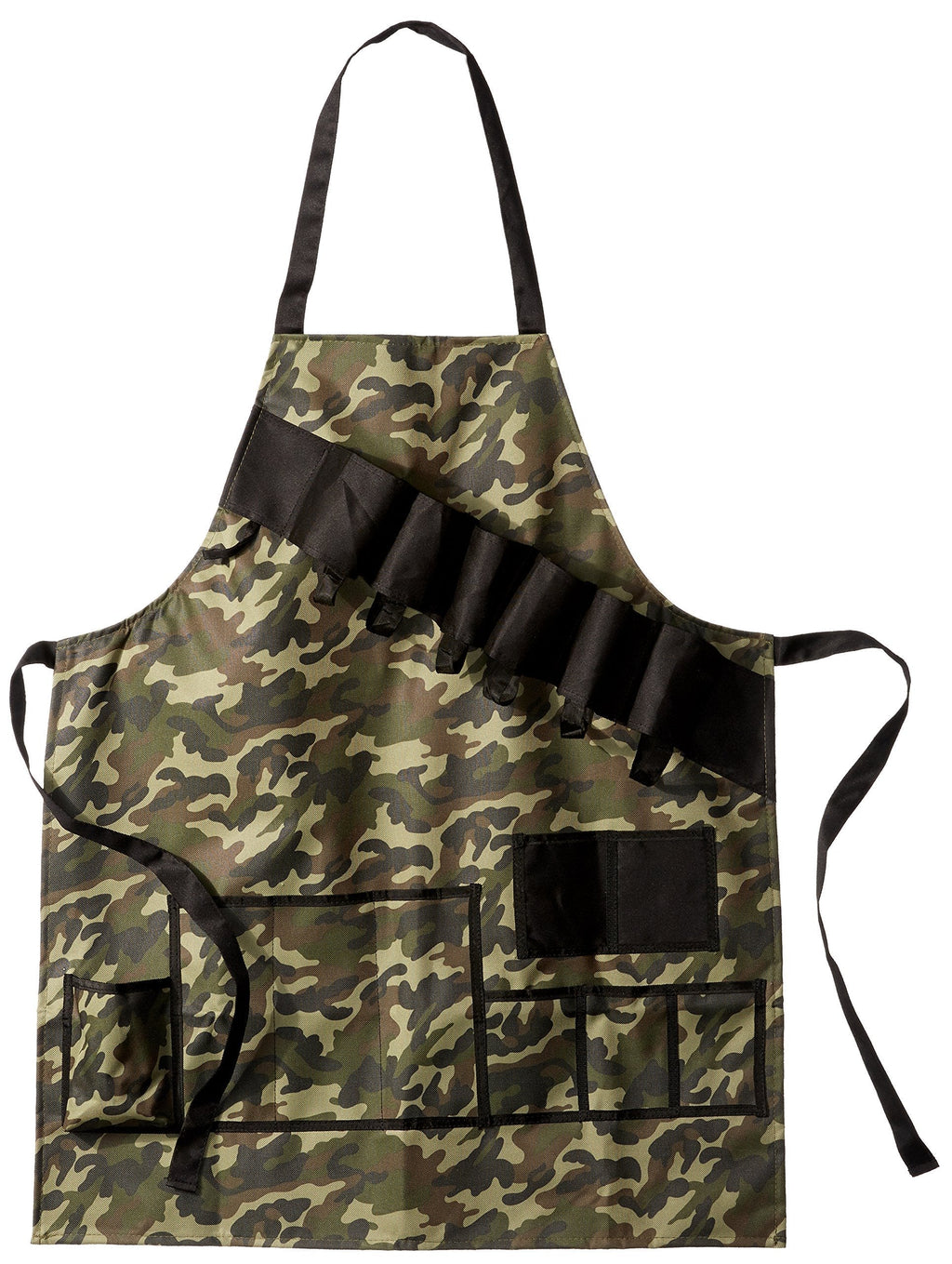 NewNest Australia - EZ Drinker Grill Master Grill Apron and Accessory Holds Beverages and Tools, Camouflage 