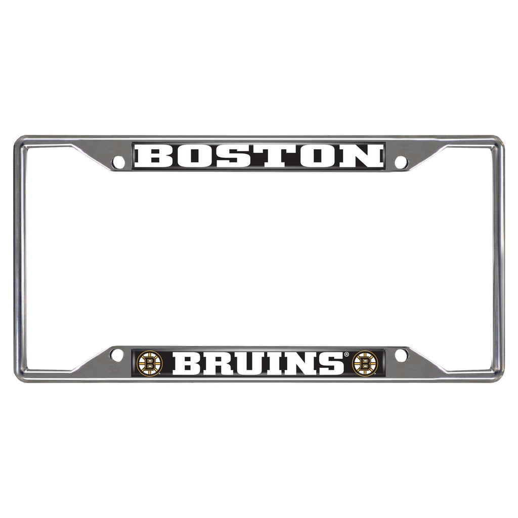 FANMATS NHL Womens License Plate Frame Boston Bruins 6.25"x12.25" - NewNest Australia