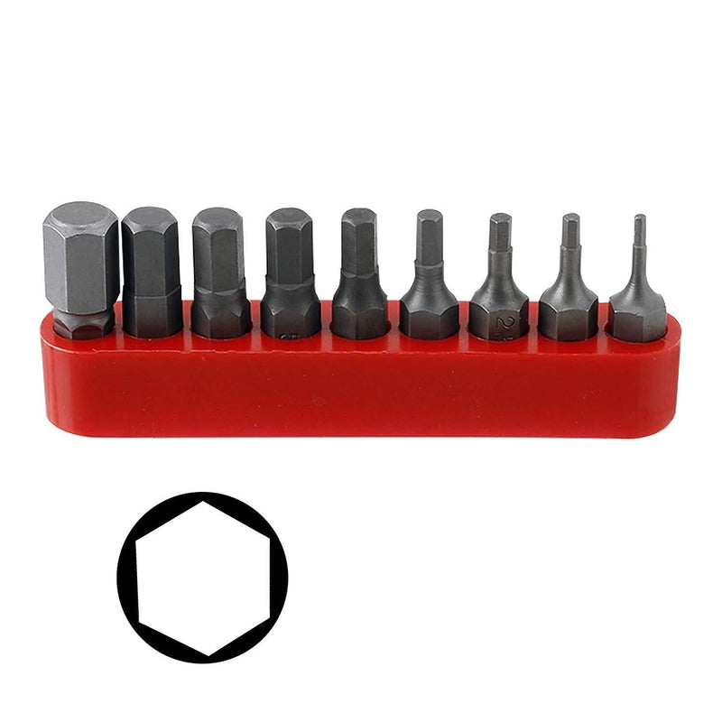 9-Piece Metric Hex Driver Bit Set 1.5-8mm - Taiwan By ProTools - NewNest Australia