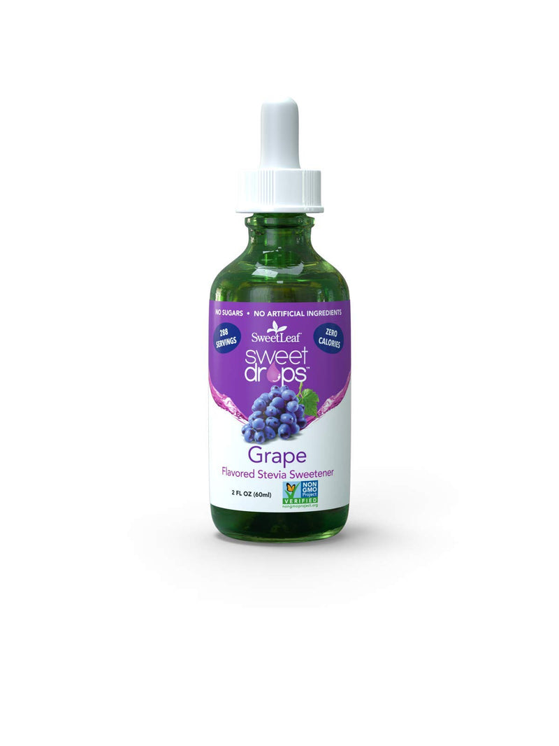SweetLeaf Sweet Drops Liquid Stevia Sweetener, Grape, 2 Ounce - NewNest Australia