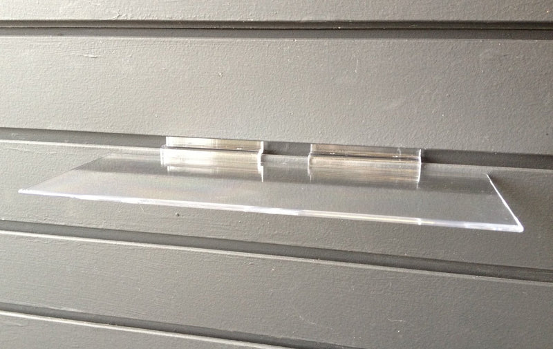 Dazzling Displays 3-Pack of 4" x 10" Slatwall Shelves - NewNest Australia