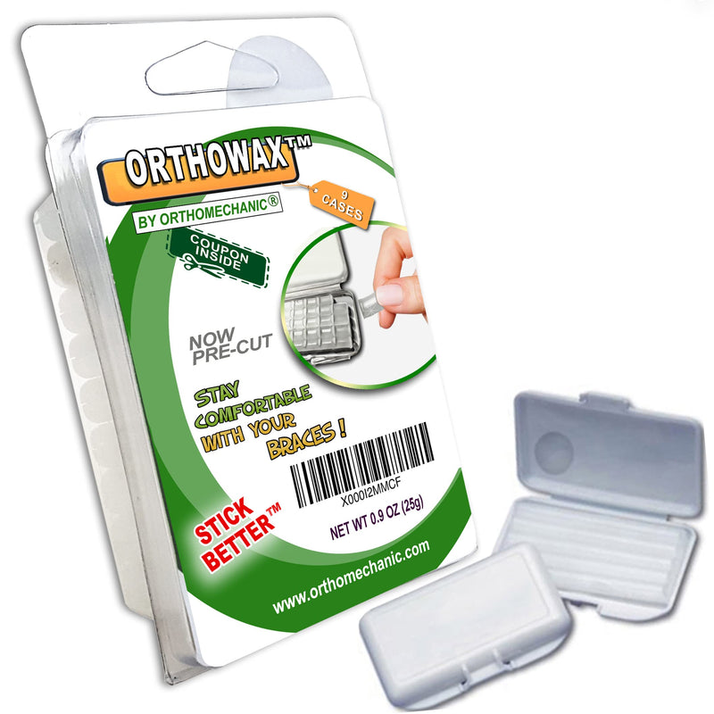 Genuine Orthowax - Orthodontic Wax for Braces Wearer - Stick Better Than competitors 9 - NewNest Australia
