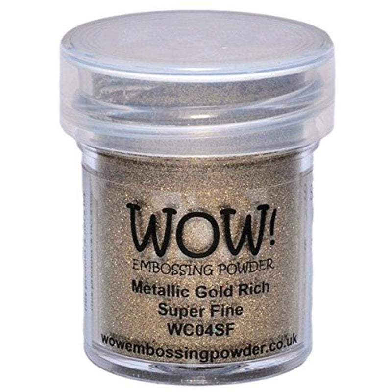 Wow Embossing Powder WOW Embossing Powder, 15ml, Gold Rich - NewNest Australia
