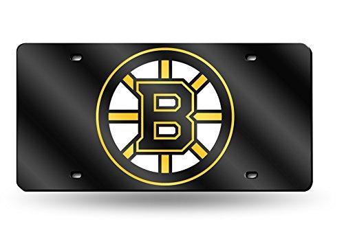 Rico Industries NHL Unisex-Adult Laser Inlaid Metal License Plate Tag Boston Bruins One Size Team Color - NewNest Australia