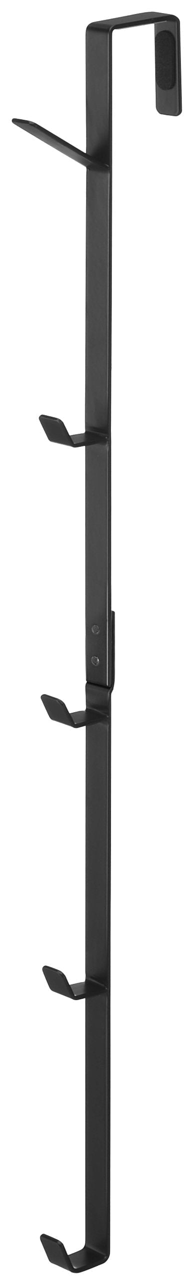 Yamazaki Home 7646 Over The Door Hooks - Vertical Hanging Coat Rack, Black - NewNest Australia
