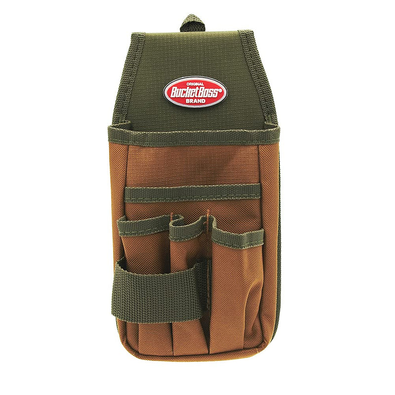 Bucket Boss - Utility Pouch with FlapFit, Pouches - Original Series (54170), Brown 600 Denier Polyester - NewNest Australia