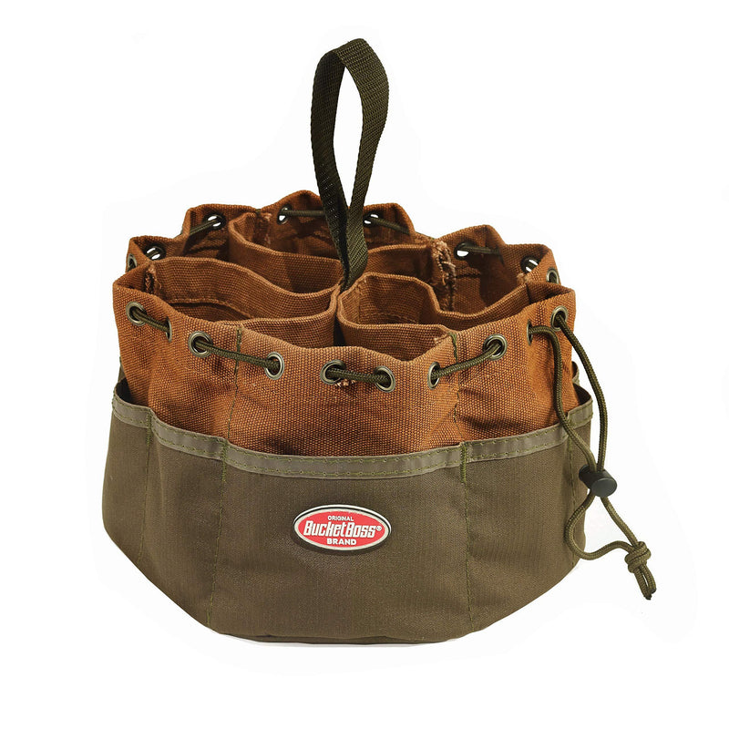 Bucket Boss Parachute Bag Small Parts Bag in Brown, 25001 1 Pack - NewNest Australia