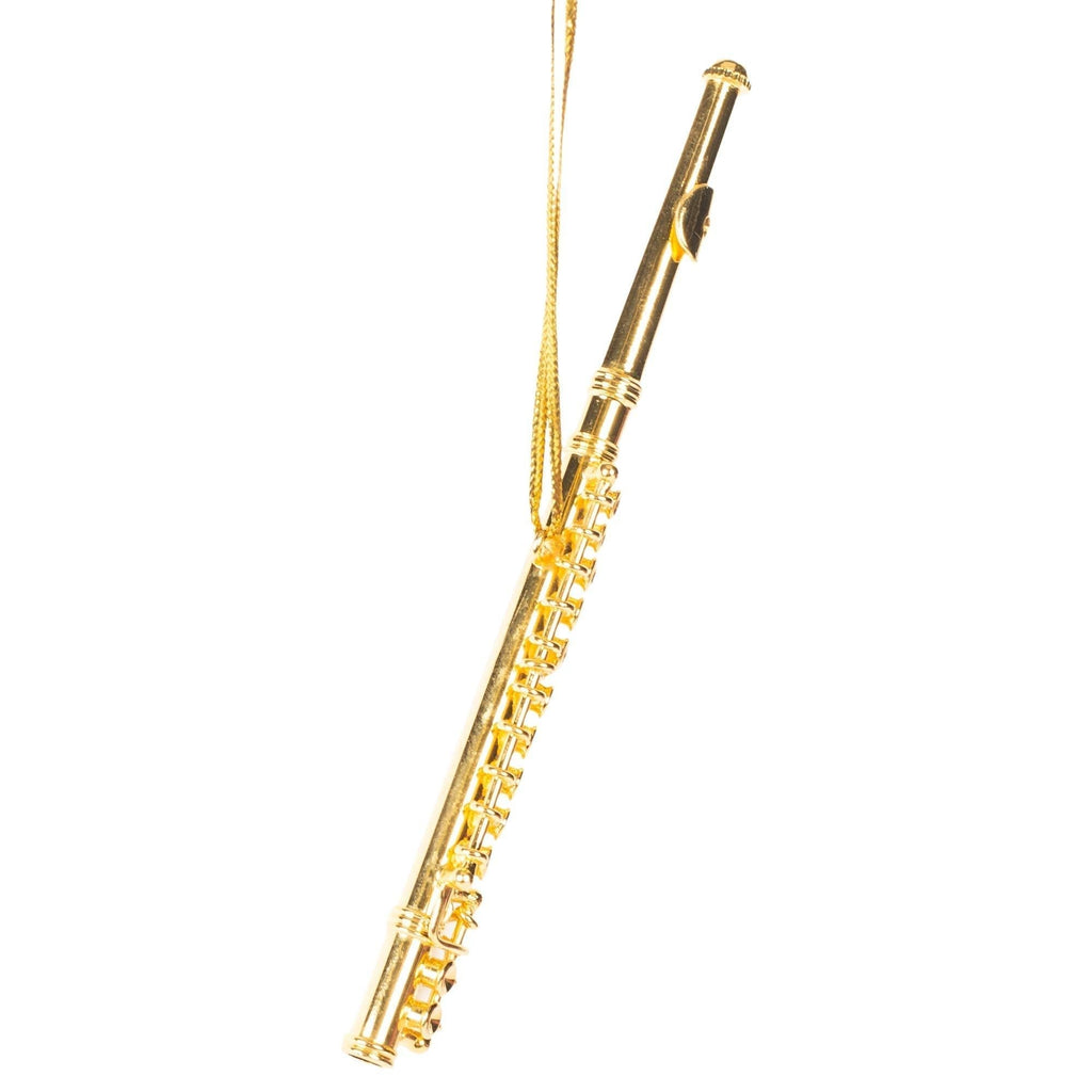 NewNest Australia - Broadway Gifts 4.5" Gold Flute Ornament 