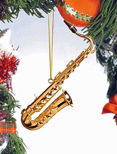 NewNest Australia - 5 Gold Tenor Saxophone Ornament 