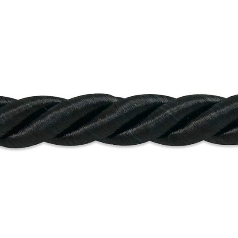 Expo International IR4324BK-20 Savannah 3/8-Inch Twisted Cord Trim, 20-Yard, Black - NewNest Australia