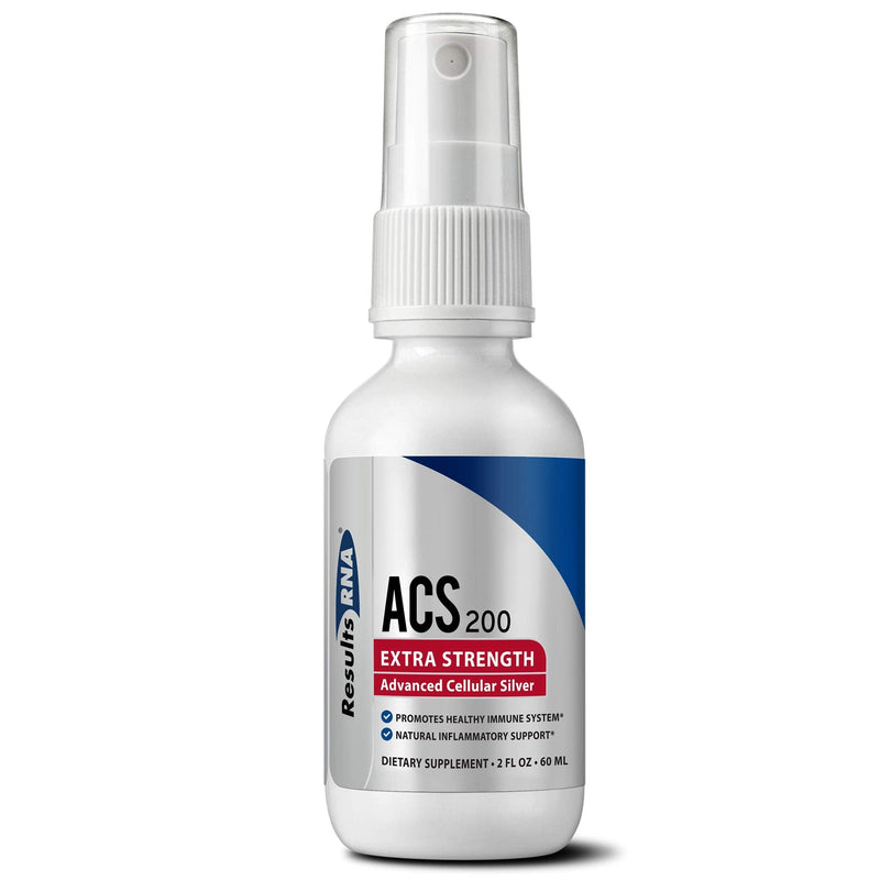 Results RNA ACS 200 Extra Strength Colloidal Silver | 2 Ounce Spray Immune System Support - NewNest Australia