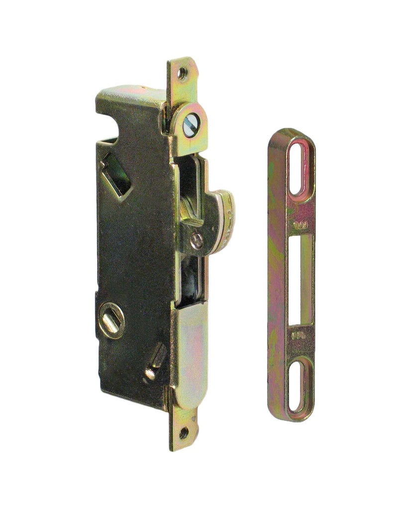 FPL #3-45-S Sliding Glass Door Replacement Mortise Lock, 3-11/16” Screw Holes, 45 Degree Keyway 3-11/16" Screw Holes YZD Plating - NewNest Australia