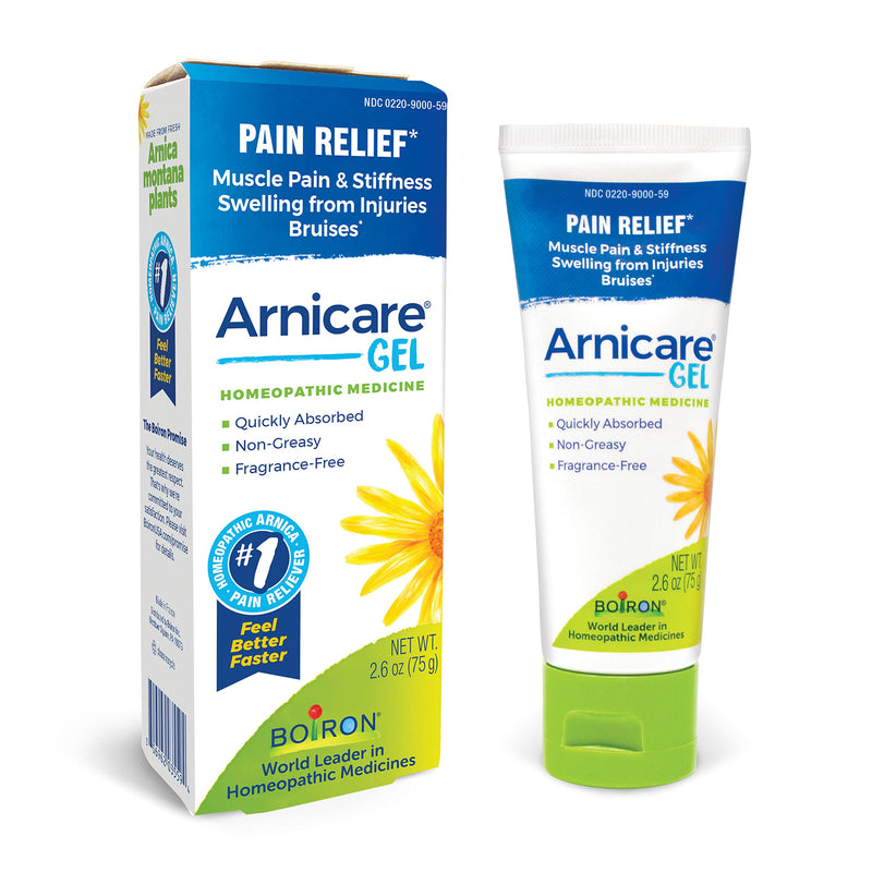 Boiron Arnicare Gel Natural Soothing Relief for Joint Pain, Muscle Pain, Swelling, Soreness, and Stiffness - Non-greasy and Fragrance-Free - 2.6 oz 2.6 Ounce (Pack of 1) - NewNest Australia