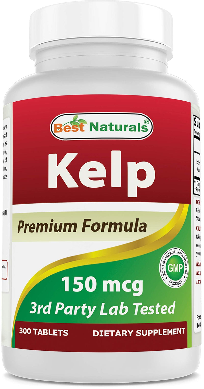 Best Naturals Kelp Supplement 150 Mcg Tablet, 300 Count - NewNest Australia