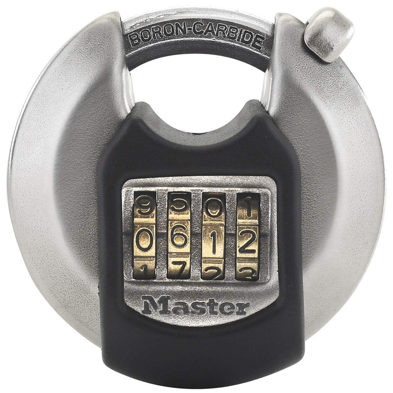 MasterLock Excell Discus 4 Digit Combination 70mm Padlock - NewNest Australia