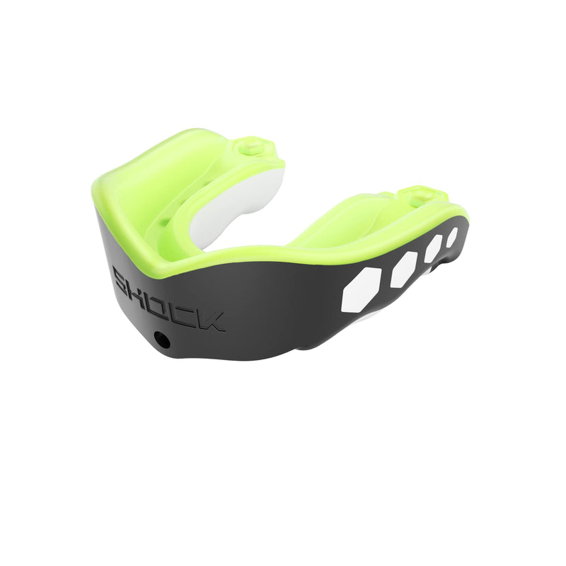 Shock Doctor Gel Max Mouth Guard, Sports Mouthguard for Football, Lacrosse, Hockey, Basketball, Flavored mouth guard, Youth & Adult LEMONLIME - NewNest Australia