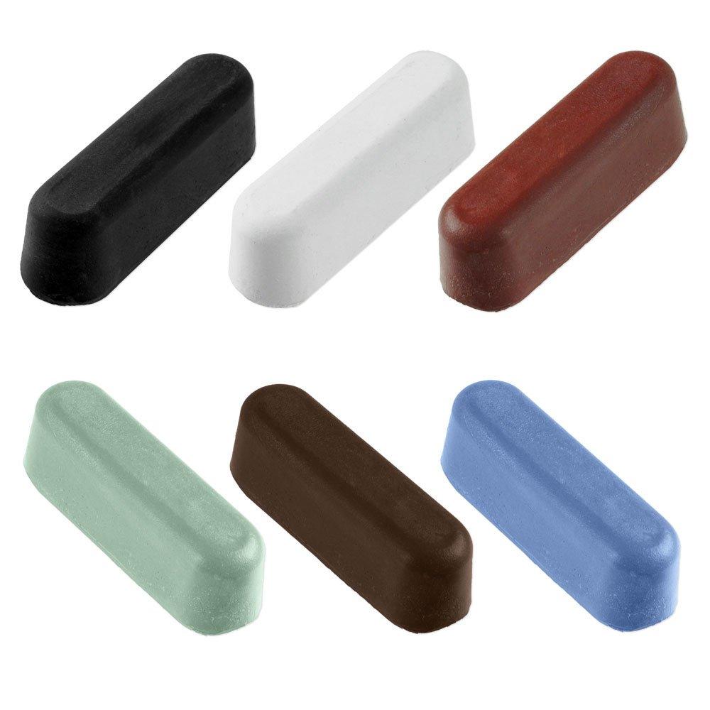 Enkay Set of Six 1 oz Polishing Compound Bars Jeweler's Rouge For All Metals, Glass, Plastic - NewNest Australia