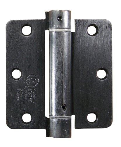 Hinge Outlet Adjustable Spring Hinges, 3.5 Inch with 1/4 Inch Radius in Oil Rubbed Bronze, Self Closing Hinges, Door Closing Hinges, 2 Pack - NewNest Australia