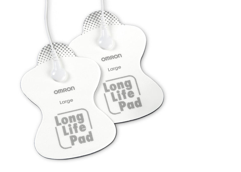 Omron Large Long Life Pads for TENS Unit (PMLLPAD-L), 1 Pair Large Pads - NewNest Australia