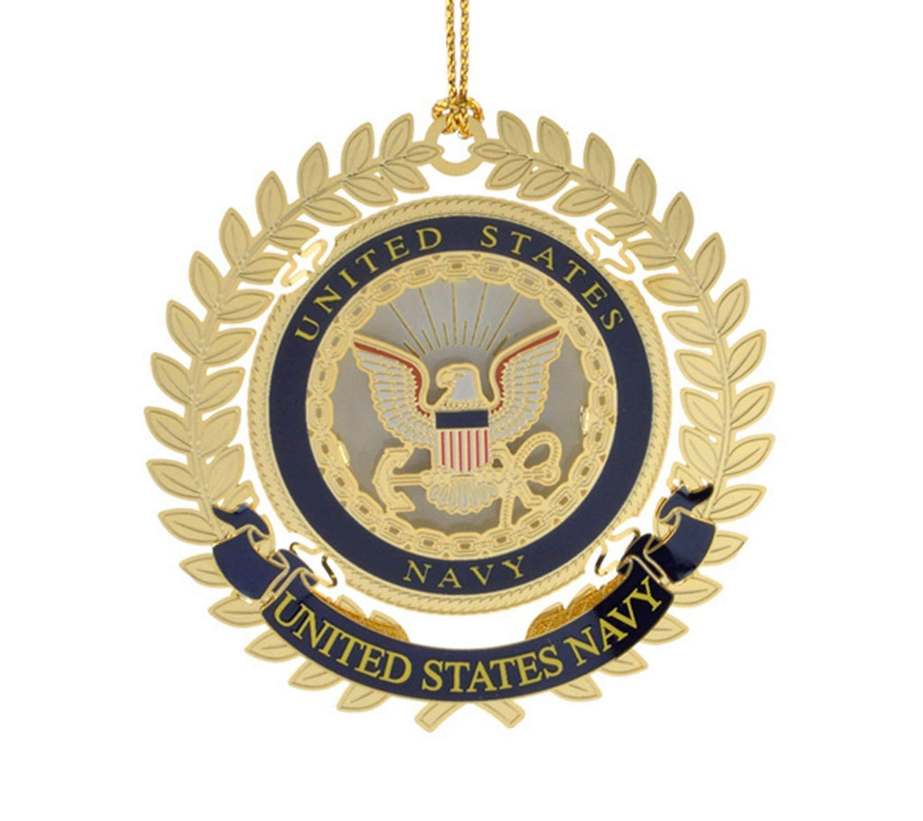 NewNest Australia - ChemArt United States Navy Logo Ornaments 