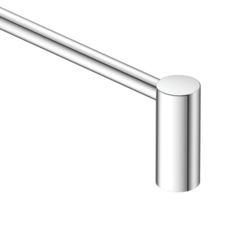 Moen CSI YB0424CH Align 24 in. Modern Single Towel Bar, 23.98 x 2.28 x 3.31 inches, Chrome - NewNest Australia