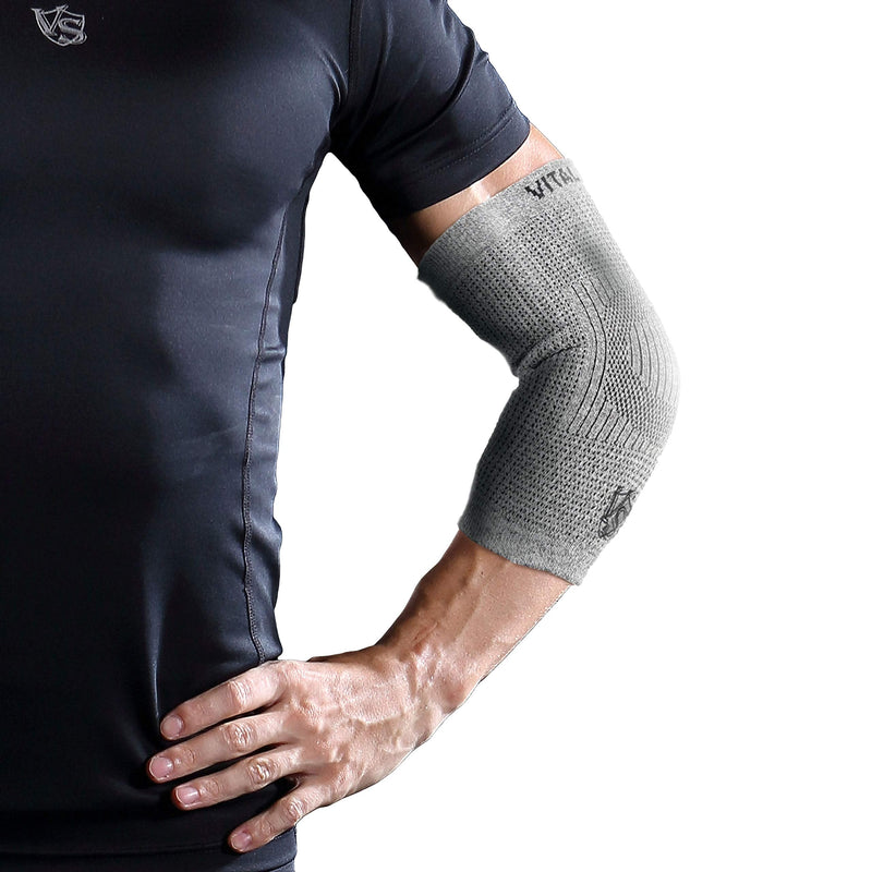Vital Salveo- Fitness Mild Compression Support Elbow Sleeve/brace joint protection Athletic, M(1PC) Medium - NewNest Australia