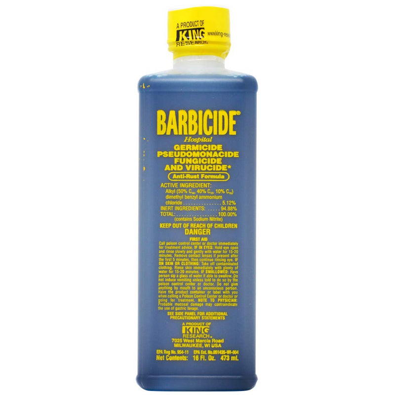 Barbicide Disinfectant New 16 oz Quatz Sterilizer by King Research BEAUTY - NewNest Australia