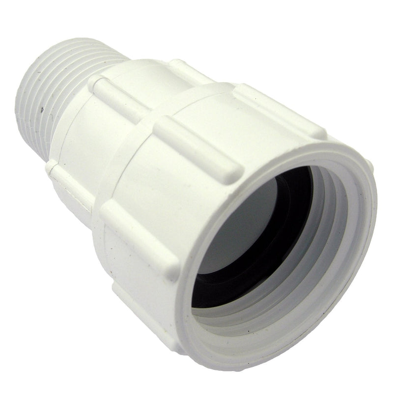 LASCO 15-1629 PVC Swivel Hose Adapter with 3/4-Inch Female Hose and 1/2-Inch Male Pipe Thread - NewNest Australia