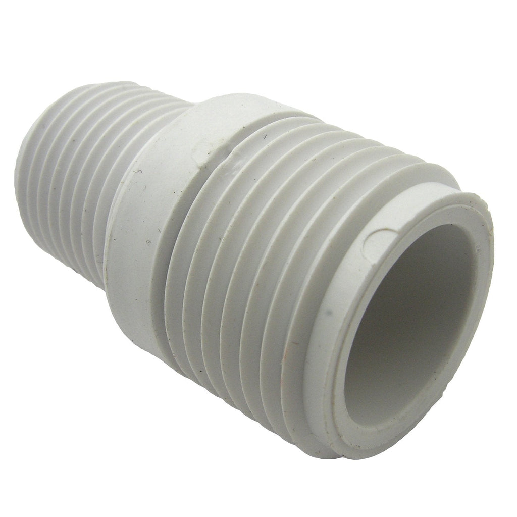 LASCO 15-1631 PVC Hose Adapter with 3/4-Inch Male Hose Thread and 1/2-Inch Male Pipe Thread - NewNest Australia
