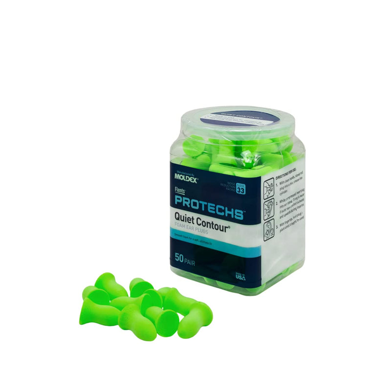 Flents Ear Plugs, 50 Pair, Ear Plugs for Sleeping, Snoring, Loud Noise, Traveling, Concerts, Construction, & Studying, Contour to Ear, NRR 33 50 Pair (Pack of 1) - NewNest Australia
