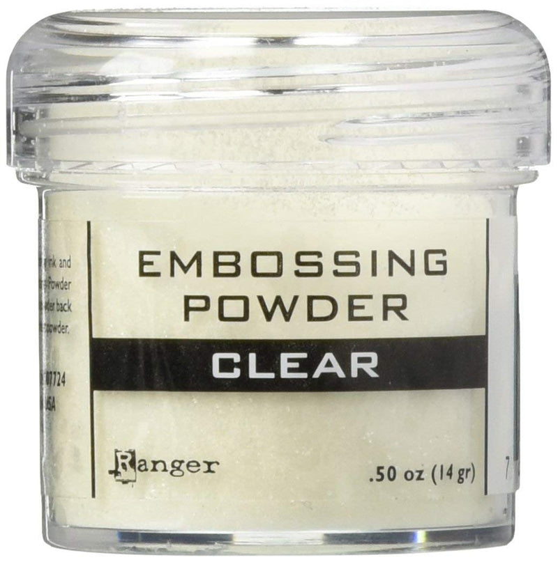 Ranger Embossing Powder, .50 Ounce Jar, Clear - NewNest Australia