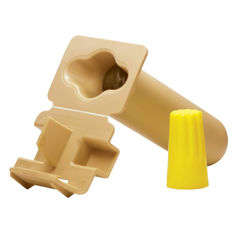 King Innovation 20210 DryConn GTSR Wire Connector, Size: 2 23/32" x 1 1/2" Range: Min #18/Max #10, Tan - NewNest Australia