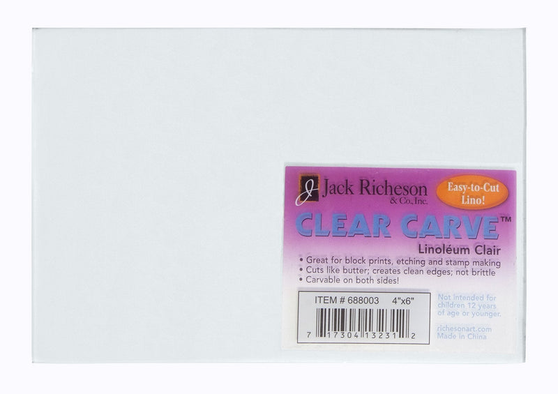 Jack Richeson Clear Carve Linoleum 4" X 6" 4 x 6 in - NewNest Australia