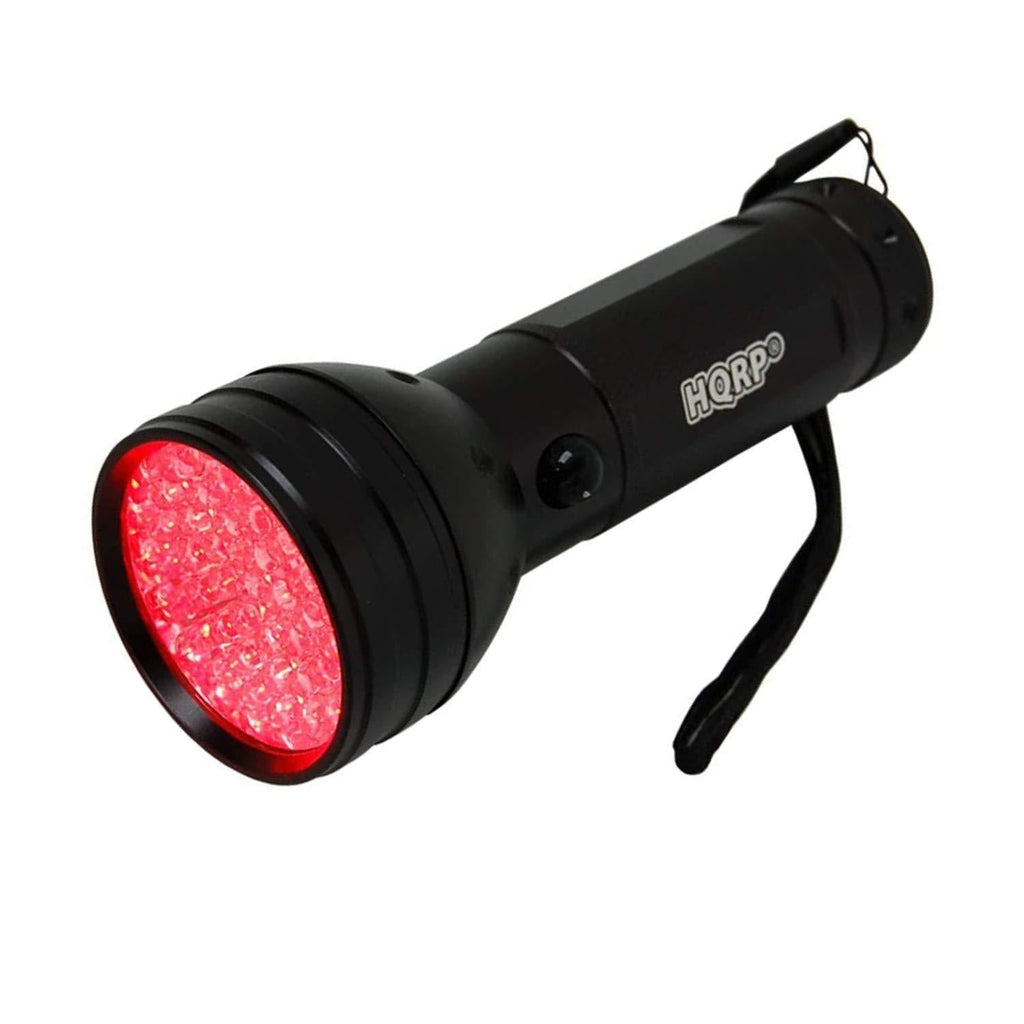 HQRP Portable Professional Deep Red LED Flashlight 51 LED with a Large Coverage Area For Observation/Ornithological Night watching and Spotlighting of the Nocturnal Animals - NewNest Australia