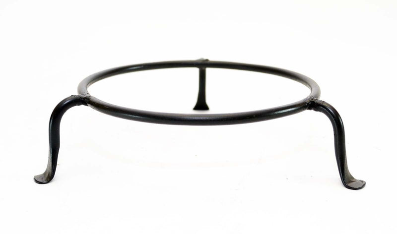 NewNest Australia - Laredo Import Basic Wrought Iron Display Stand -5.5 Inside Diameter of The Ring x 2 High 