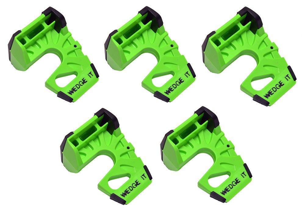 Wedge-It - The Ultimate Door Stop - Lime Green (5 PACK) - NewNest Australia
