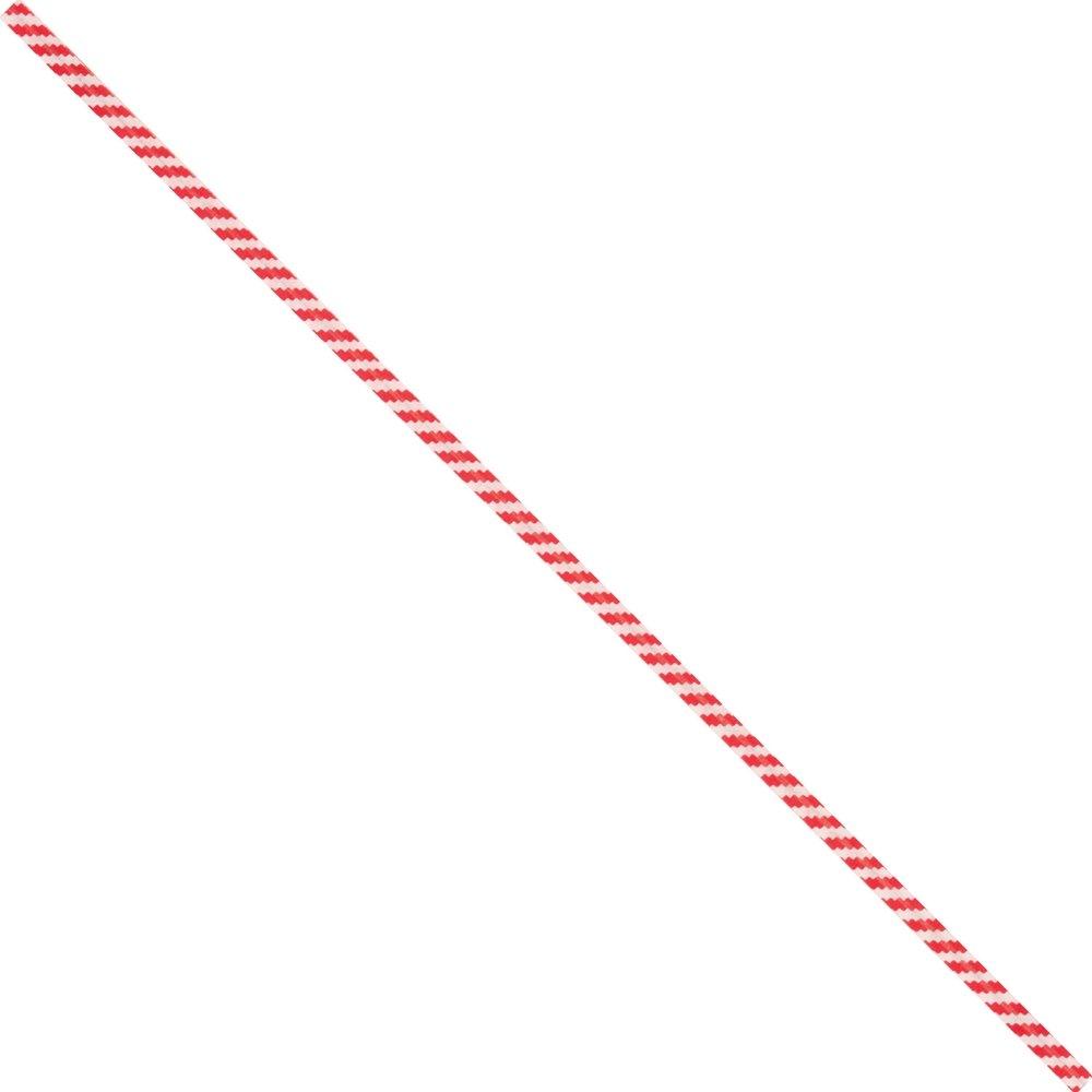 Aviditi PBT7CS Candy Stripe Paper Twist Ties, 7" x 5/32", Red and White (Pack of 2000) 7" - NewNest Australia