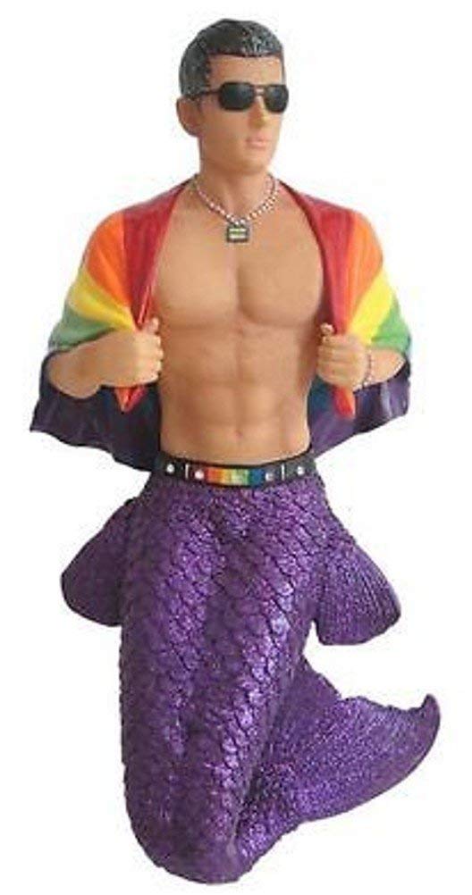 NewNest Australia - December Diamonds Pride Merman Ornament 