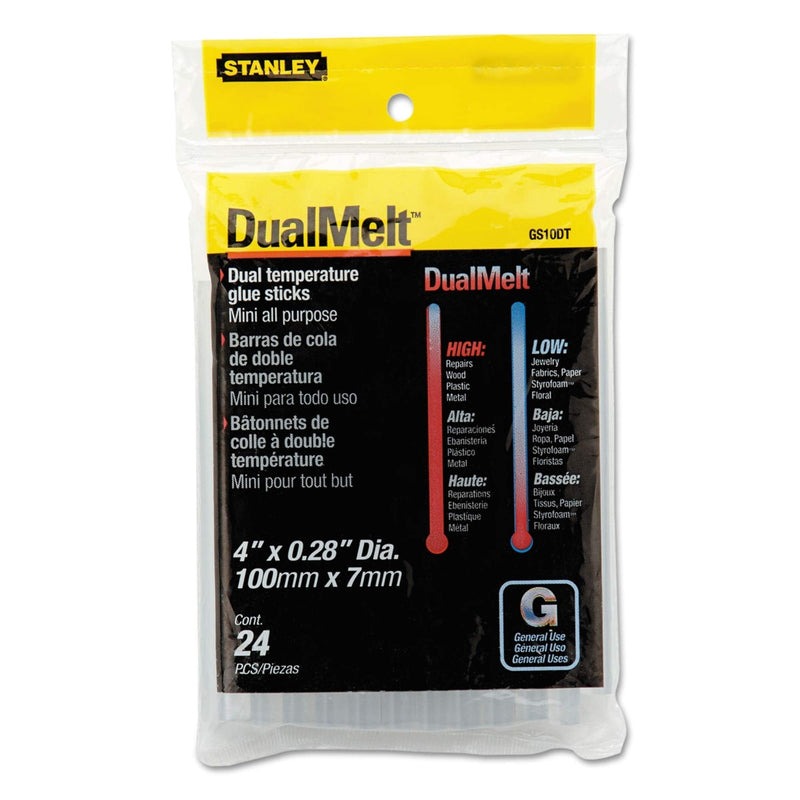 Stanley Hand Tools GS10DT Mini Dualmelt Glue Sticks 24 Count - NewNest Australia