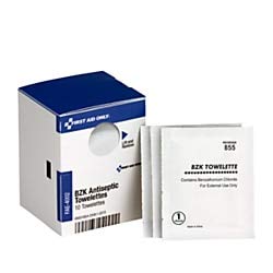 First Aid Only, Inc FAE4002 Antiseptic Cleansing Wipes, 10/Box - NewNest Australia