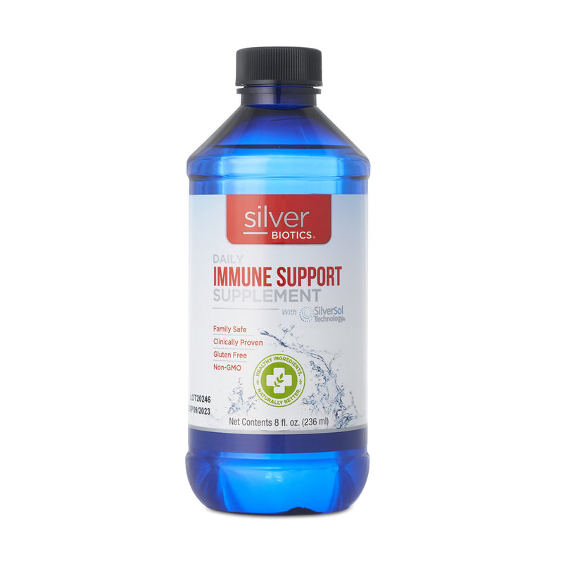 American Biotech Labs - Silver Biotics - Colloidal Silver Liquid Daily Immune Support Supplement with SilverSol Technology - 8 Fl Oz 8 Fl Oz (Pack of 1) - NewNest Australia