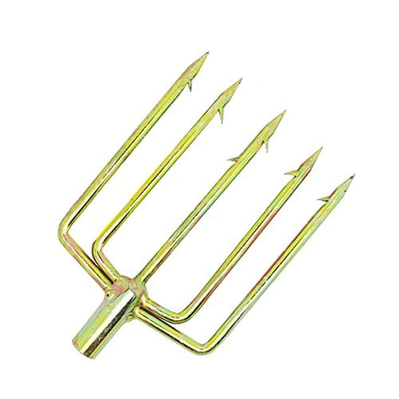 Scuba Choice Spearfishing 5 Prong 8mm Spearhead Fork Harpoon Tip with Barbs Game - NewNest Australia