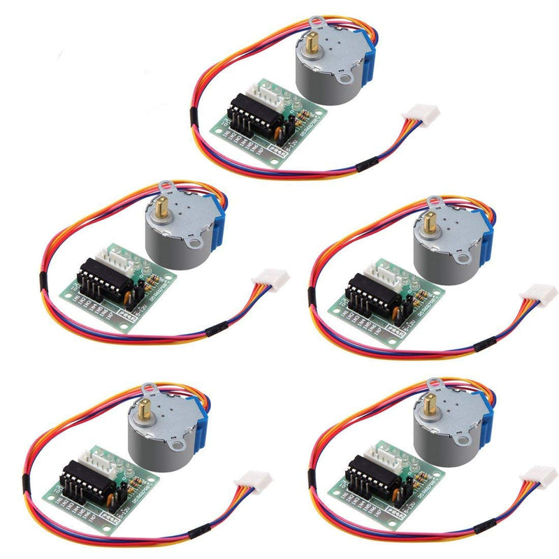 HiLetgo 5pcs ULN2003 28BYJ-48 4-Phase Stepper Motor with 5V Drive Board for Arduino PI PIC Raspberry Pi - NewNest Australia