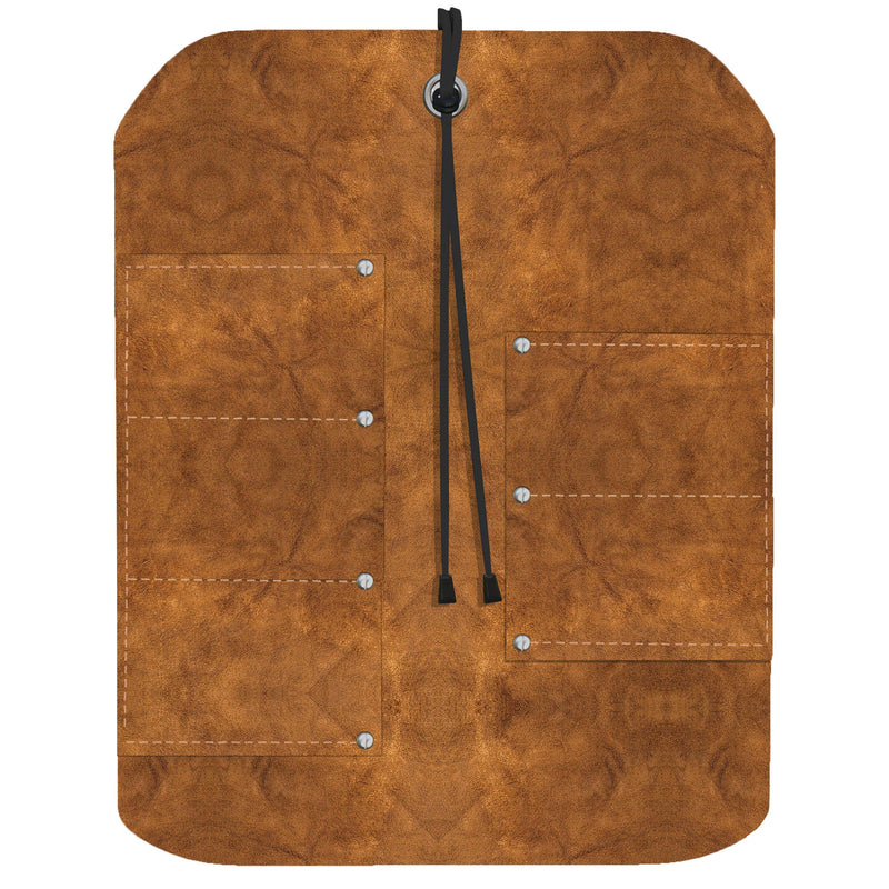 UJ Ramelson Tool Roll Holder, Durable Rollable Roll-up Hanging Pocket Pouch for Chisels, Hammers, Gouges, and More (5 Pocket, Leather) 5 Pocket - NewNest Australia