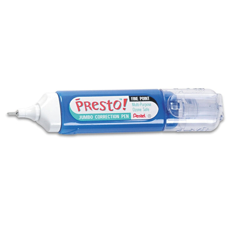 Presto! Multipurpose Correction Pen, 12 ml, White, Sold as Pack of 6 - NewNest Australia