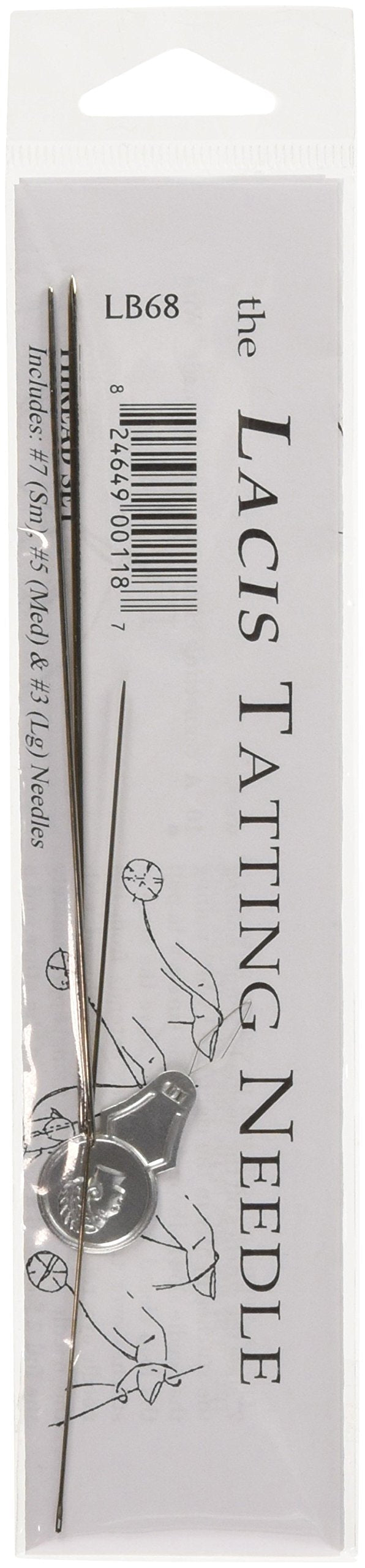 Lacis LB68 Tatting Needle Set, 3-Pack - NewNest Australia