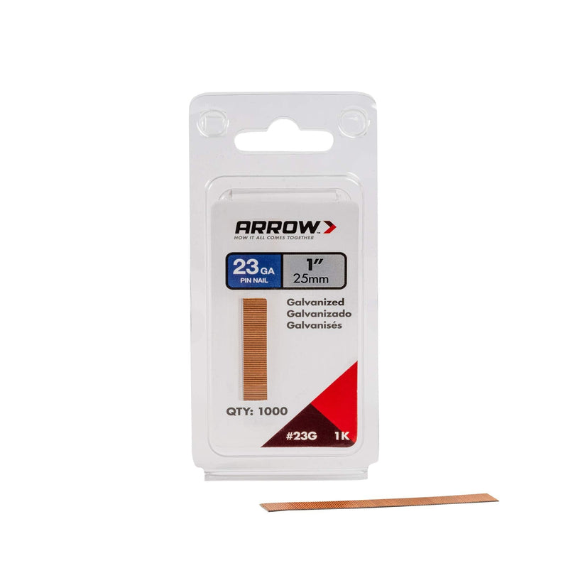 Arrow 23G25-1K Arrow 1-Inch Pin Nail, 1000-Pack - NewNest Australia