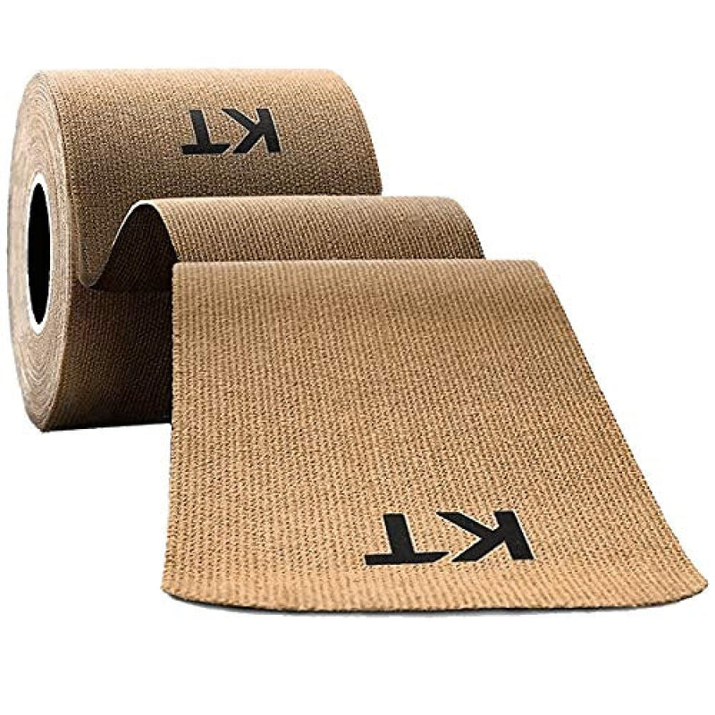 KT Tape Original Cotton Elastic Kinesiology Therapeutic Athletic Tape, 16 Ft, Uncut Roll Beige - Uncut - NewNest Australia