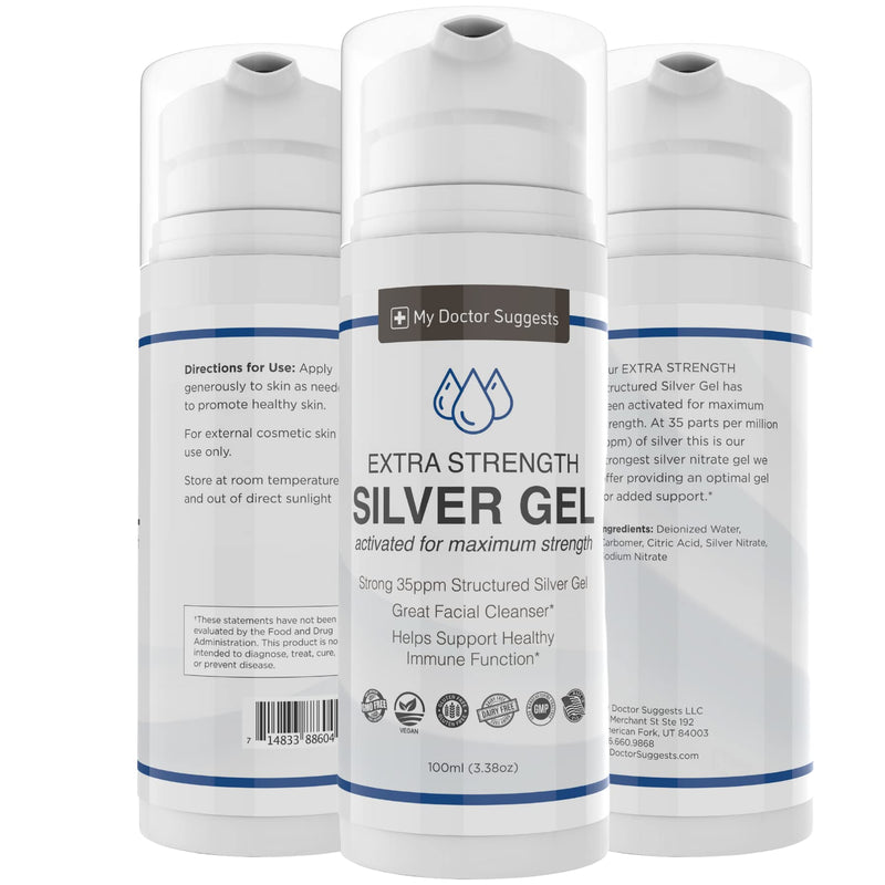 Silver Gel Extra Strong- 35ppm Advanced Silver Gel - NewNest Australia
