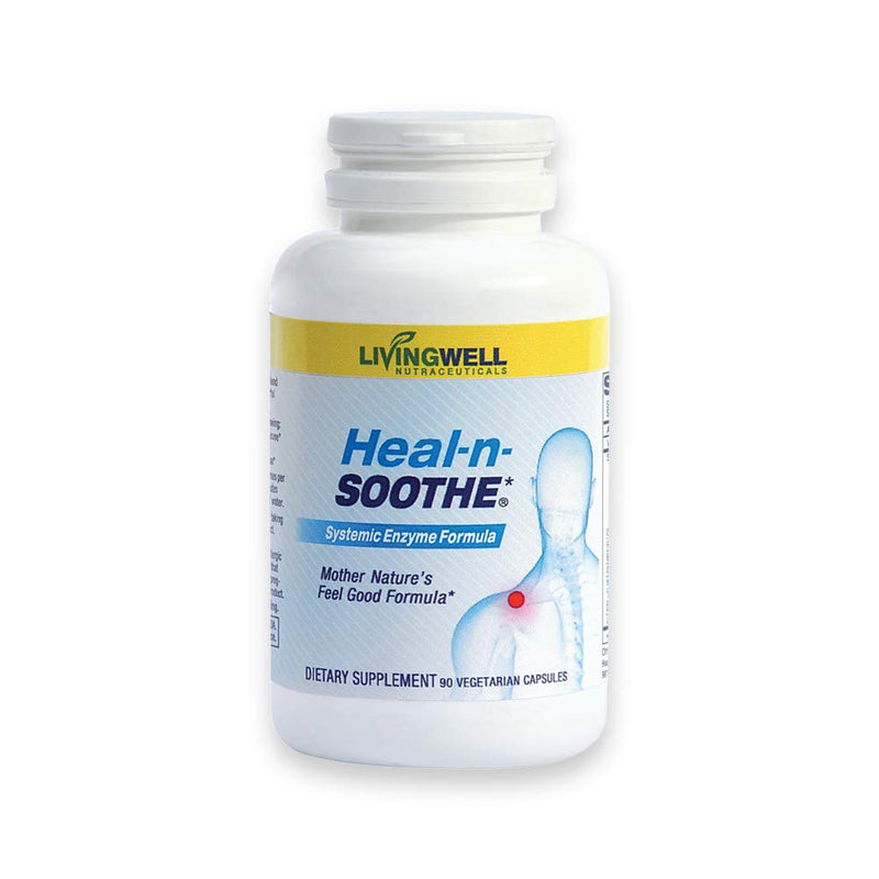 Anti Inflammatory Supplement Proteolytic Enzyme - Natural Joint Supplement for Inflammation Joint Relief 90 Count by Heal-n-Soothe for Men and Women 1 - NewNest Australia